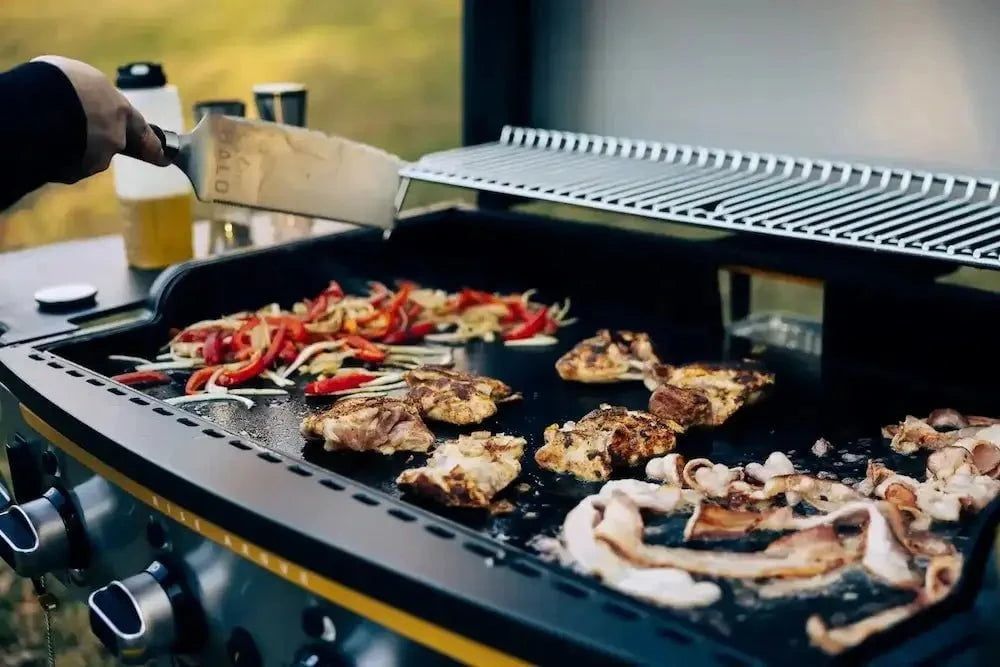 Halo Elite 2B Four Zone Two Burner Outdoor Griddle