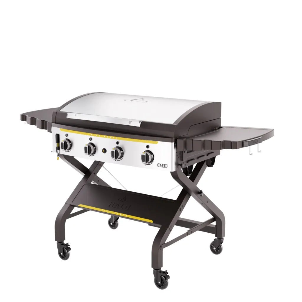Halo Elite 4B Eight Zone Four Burner Outdoor Griddle Outdoor Grills 12042047