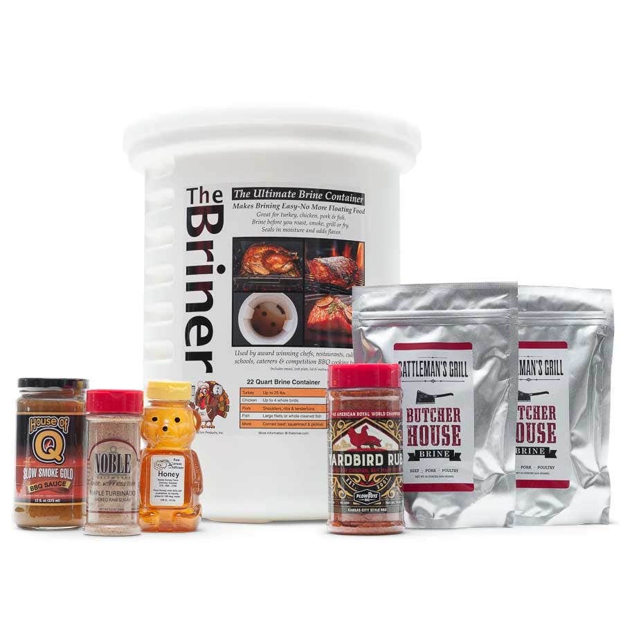 Ham Kits-Fresh Ham Kit w/Briner Bucket Food Gift Baskets Fresh Ham Kit w/Briner Bucket 12031387