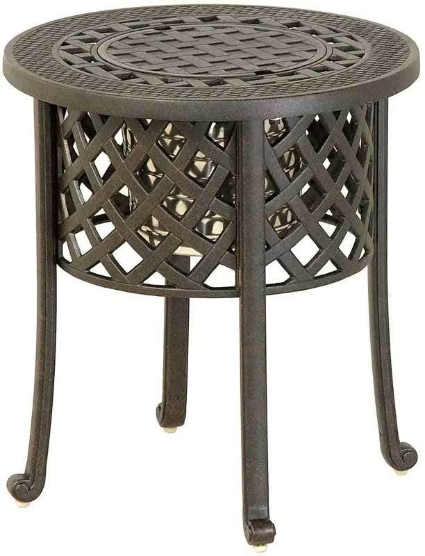 Hanamint Berkshire 20" Round Ice Bucket Side Table