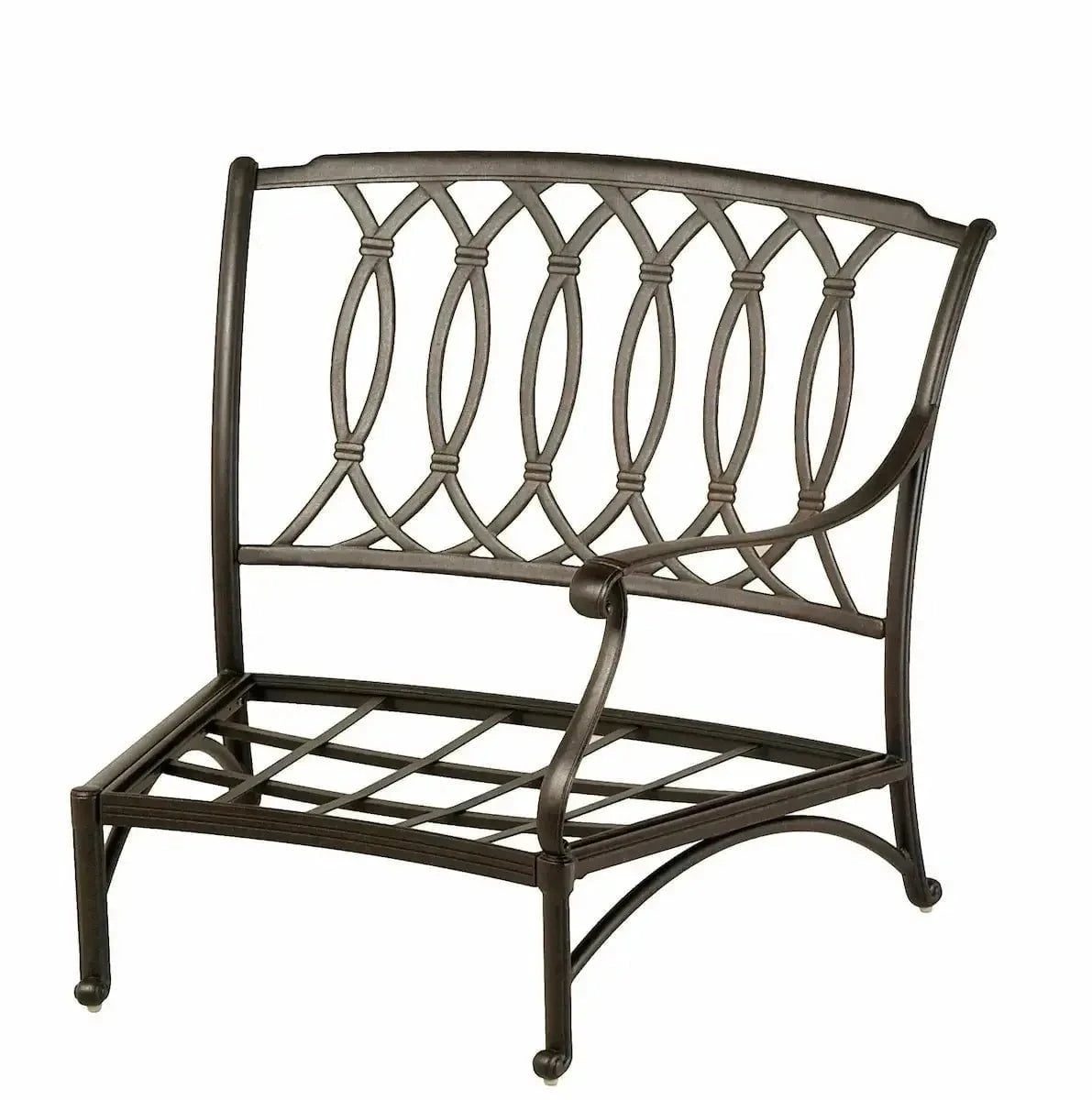 Hanamint Mayfair Estate Crescent Left Chair Outdoor Chairs 12025041