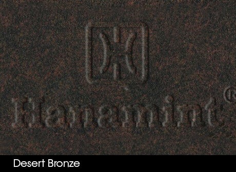 Hanamint St Augustine Sling Dining Chair in Desert Bronze Finish with Destiny Sand Sling Outdoor Chairs 12037758