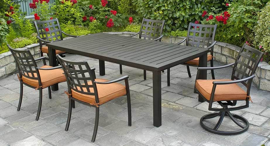 Hanamint Stratford Dining Swivel Rocker Outdoor Chairs 12025053