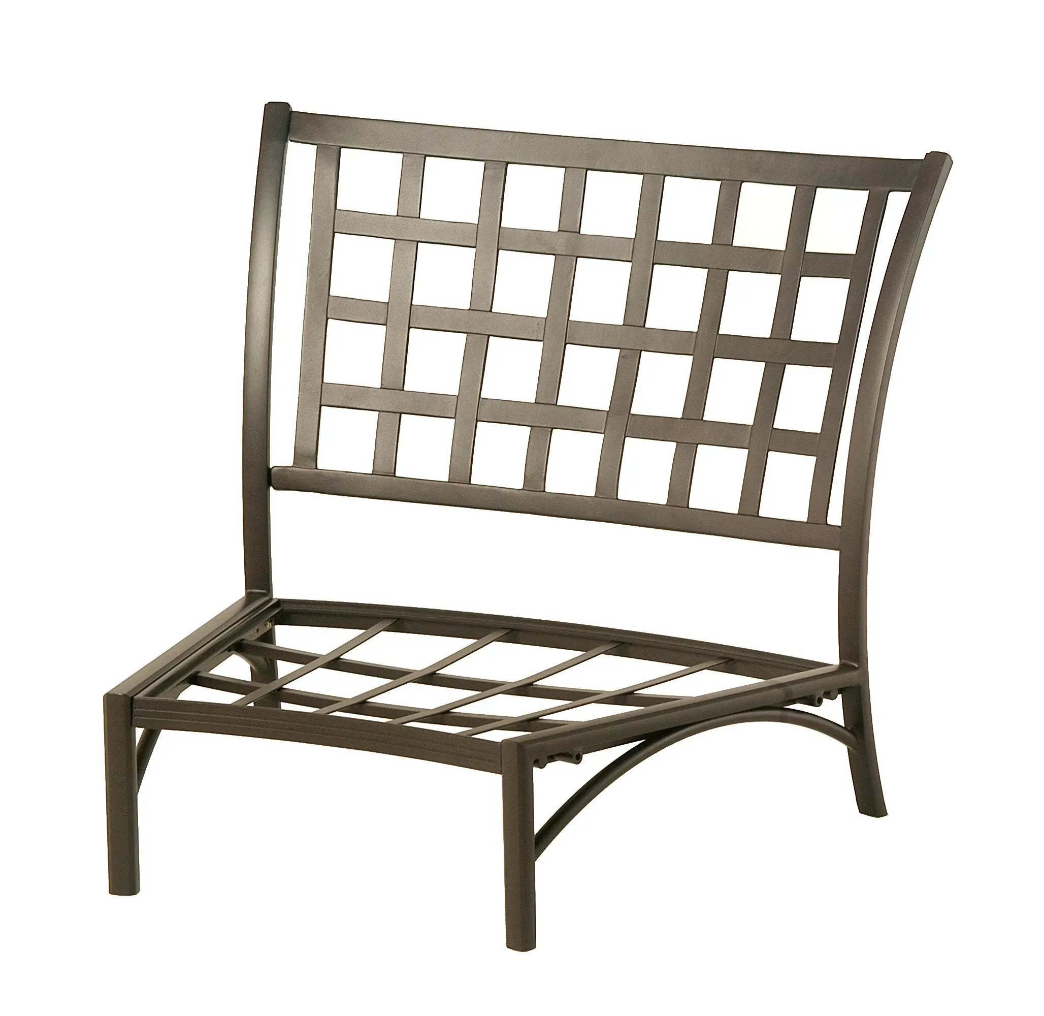 Hanamint Stratford Estate Crescent Middle Chair Outdoor Sectional Sofa Units 12026144