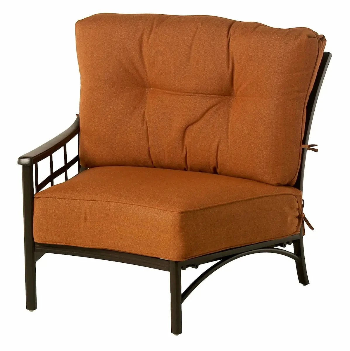 Hanamint Stratford Estate Crescent Right Chair Outdoor Sectional Sofa Units 12026143