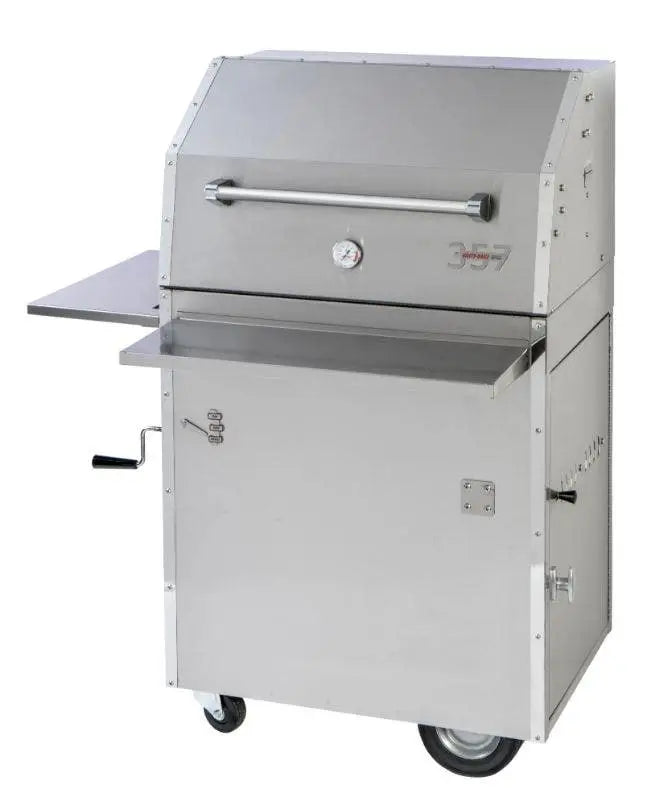 Hasty-Bake 357 PRO Stainless Steel Charcoal BBQ Grill Outdoor Grills 12032490