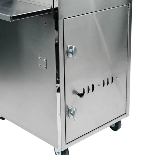 Hasty-Bake 357 PRO Stainless Steel Charcoal BBQ Grill Outdoor Grills 12032490