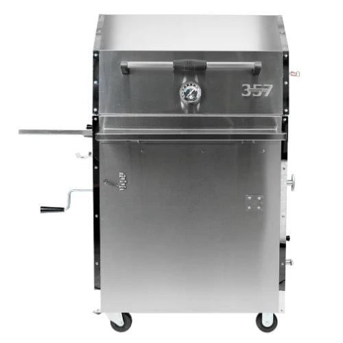 Hasty-Bake 357 PRO Stainless Steel Charcoal BBQ Grill Outdoor Grills 12032490