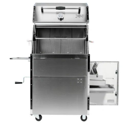 Hasty-Bake 357 PRO Stainless Steel Charcoal BBQ Grill Outdoor Grills 12032490