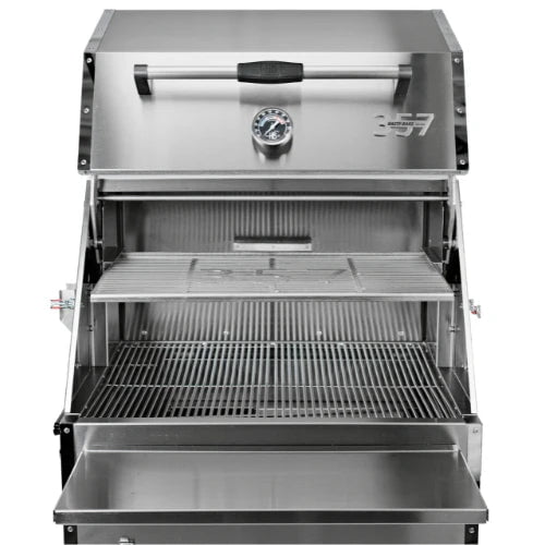 Hasty-Bake 357 PRO Stainless Steel Charcoal BBQ Grill Outdoor Grills 12032490