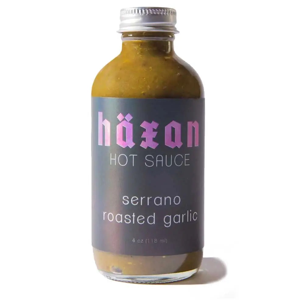 Haxan Ferments Serrano Roasted Garlic Hot Sauce, 4oz Hot Sauce 12041951