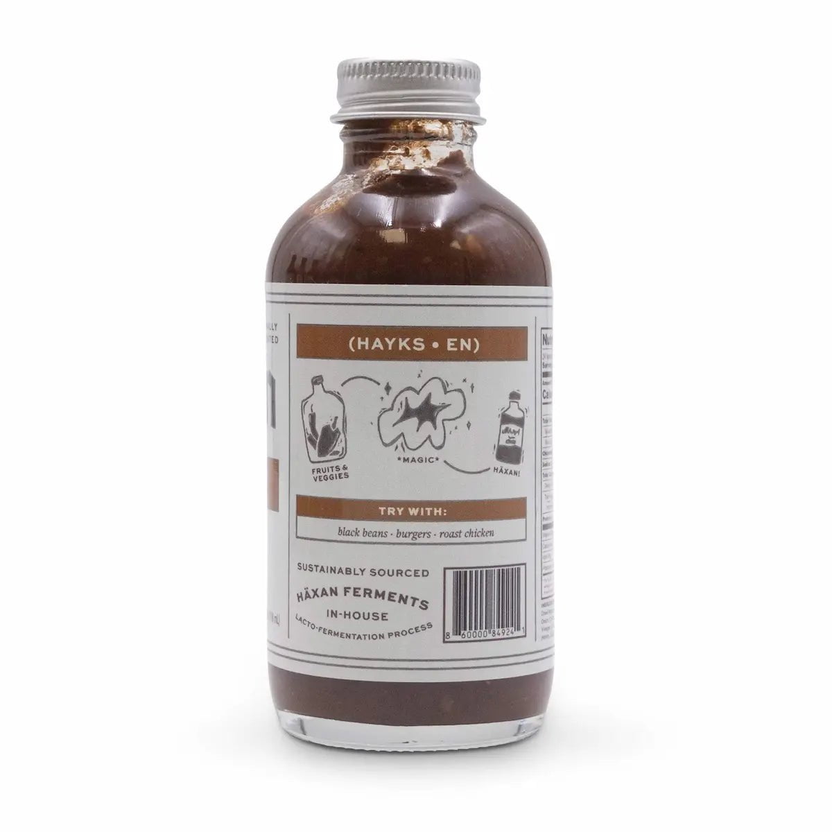 Haxan Ferments Smokey Coffee Mole Hot Sauce, 4oz Hot Sauce 12041949