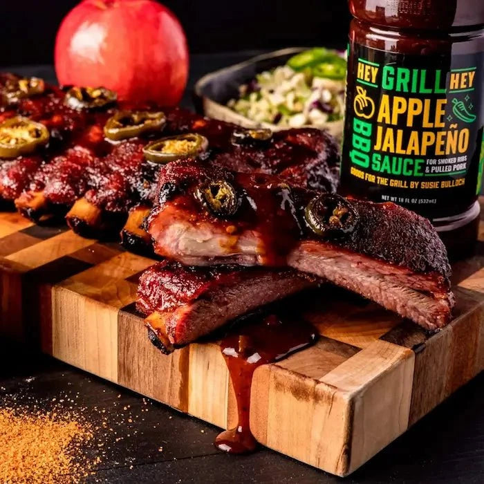 Hey Grill Hey Apple Jalapeno BBQ Sauce Condiments & Sauces 12042856