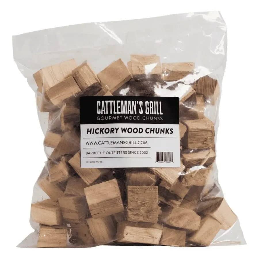 Hickory Wood Smoking Chunks from Cattleman's Grill Firewood & Fuel 12024364