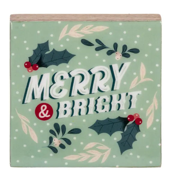 Holiday Message Blocks Seasonal & Holiday Decor
