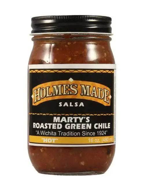 Holmes Made Salsas, Pickles and Spreads Salsa Roasted Green Chile Salsa Hot 12022217