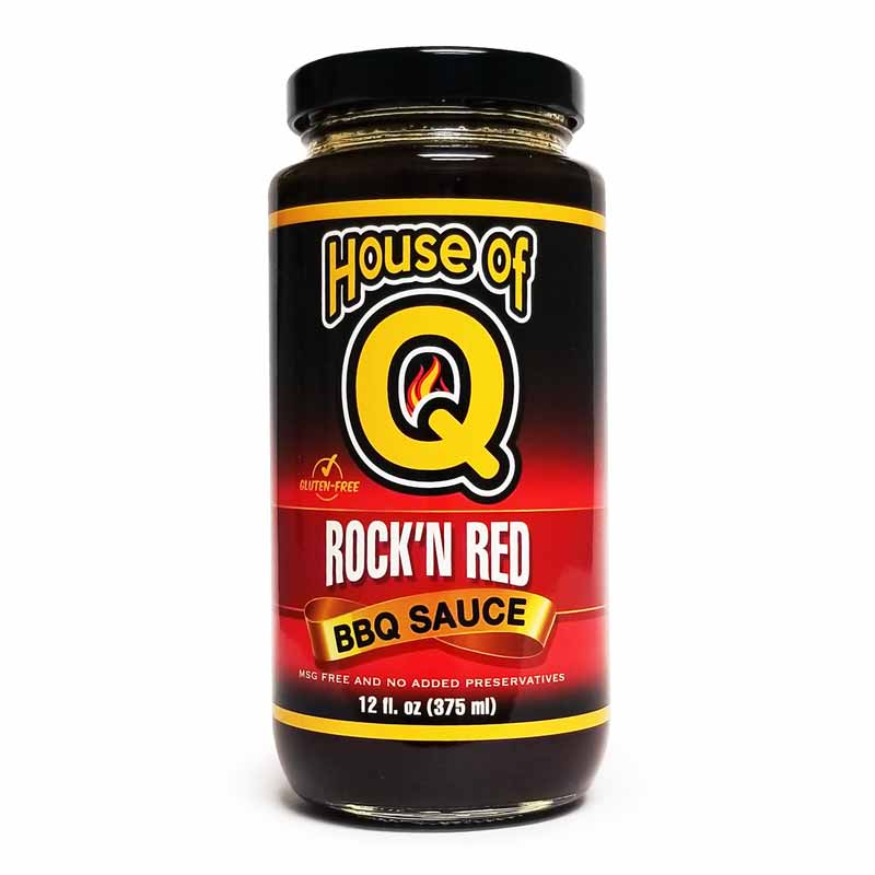 House of Q Rock'n Red BBQ Sauce Marinades & Grilling Sauces 12023446