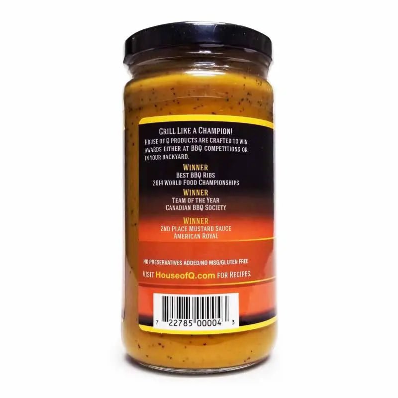 House of Q Slow Smoke Gold BBQ Sauce and Slather Condiments & Sauces 12023444