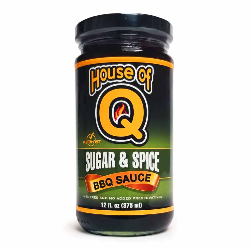 House of Q Sugar and Spice BBQ Sauce Marinades & Grilling Sauces 12023445