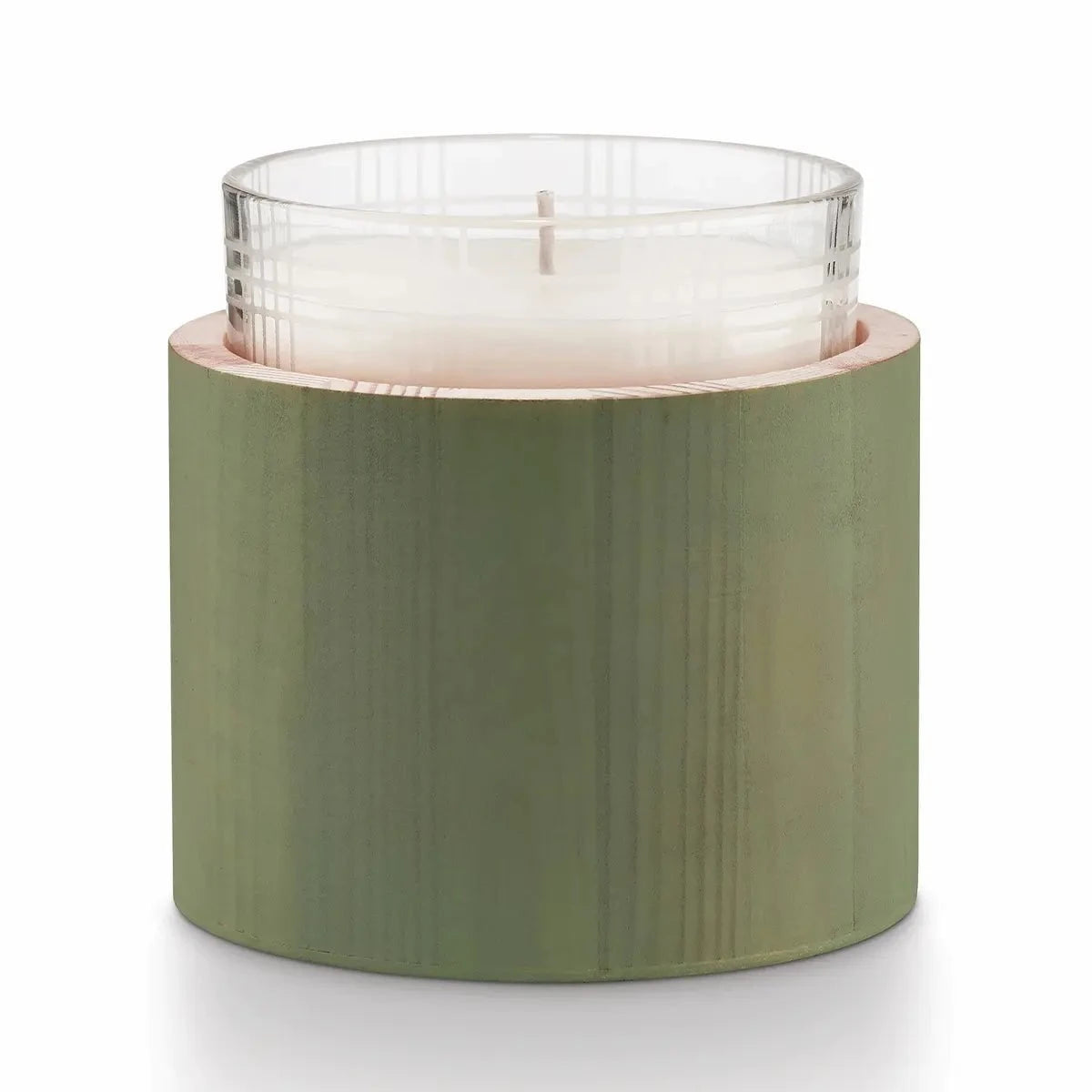 Illume Juniper Moss Good Cheer Glass Candle Candle Holders 12047829