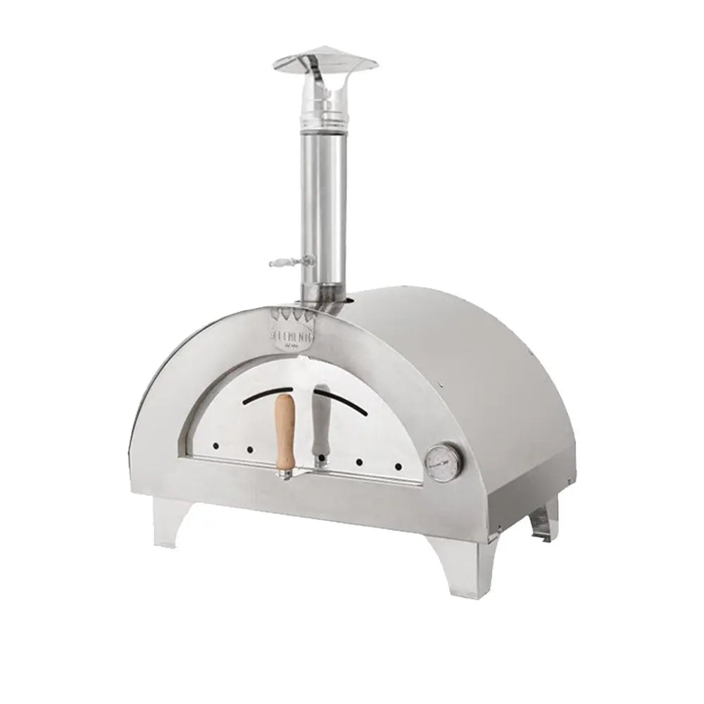 In Store Special Clementi Clementino 60x40 Pizza Oven, Steel Gray, open box Pizza Makers & Ovens Steel Gray