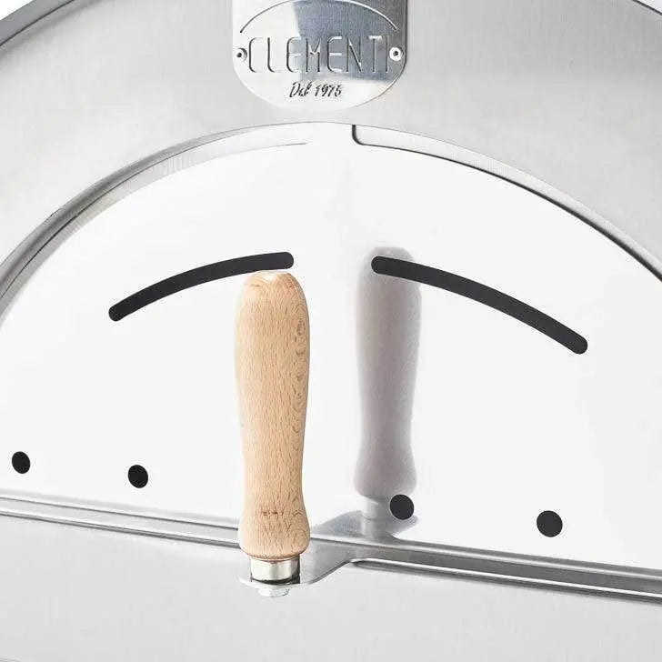 In Store Special Clementi Clementino 60x40 Pizza Oven, Steel Gray, open box Pizza Makers & Ovens Steel Gray