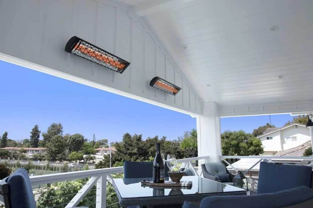 Infratech CD Series Dual Element 61 1/4 inch Infrared Electric Patio Heater-240 V- Patio Heaters