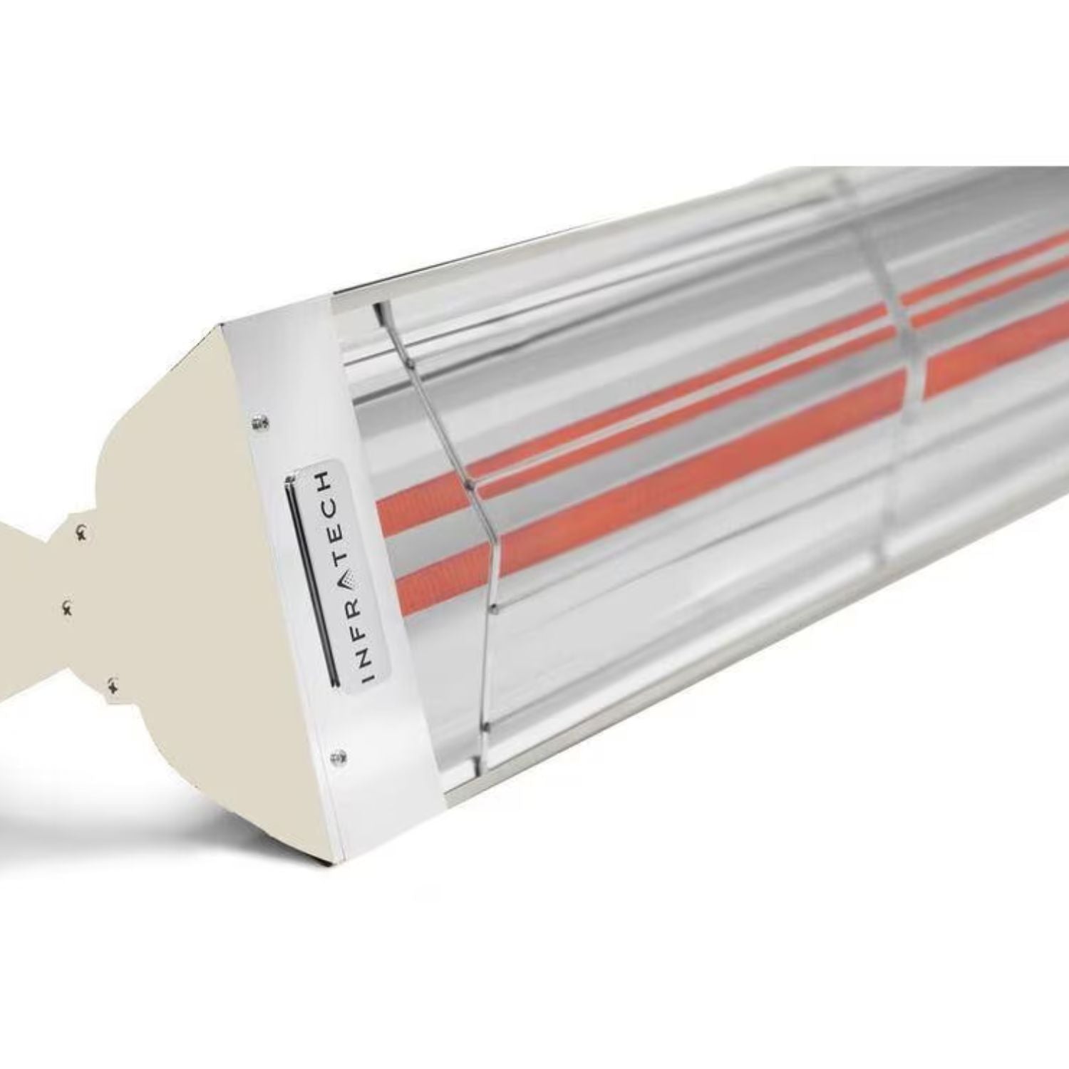 Infratech WD-Series 61 1/4 inch Dual Element Infrared Electric Patio Heater-Almond-240 Volt Patio Heaters 12028673