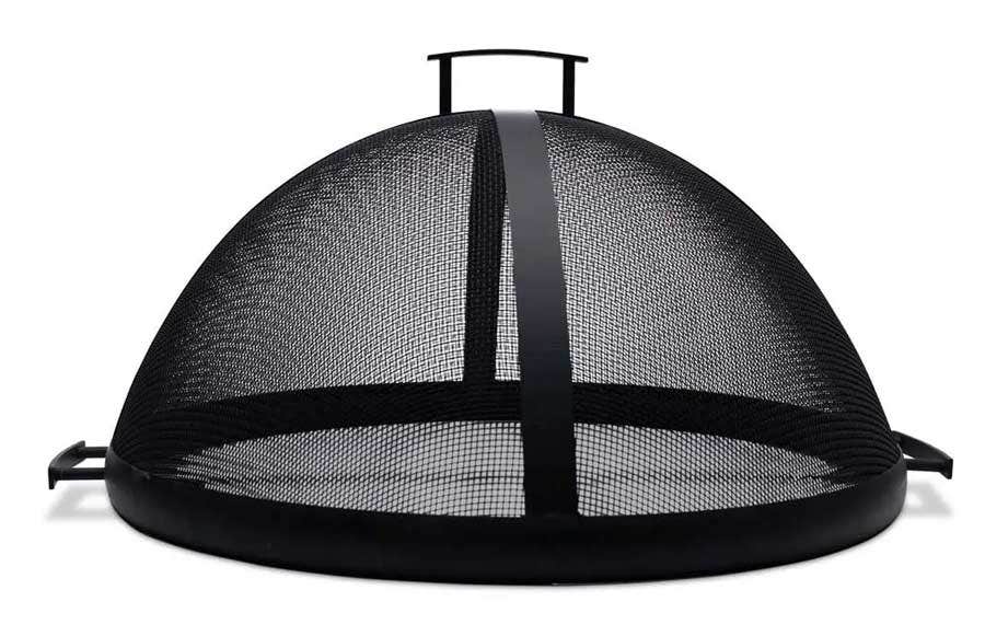 Jatex Domed Mesh Fire Pit Covers Fireplace & Wood Stove Accessories
