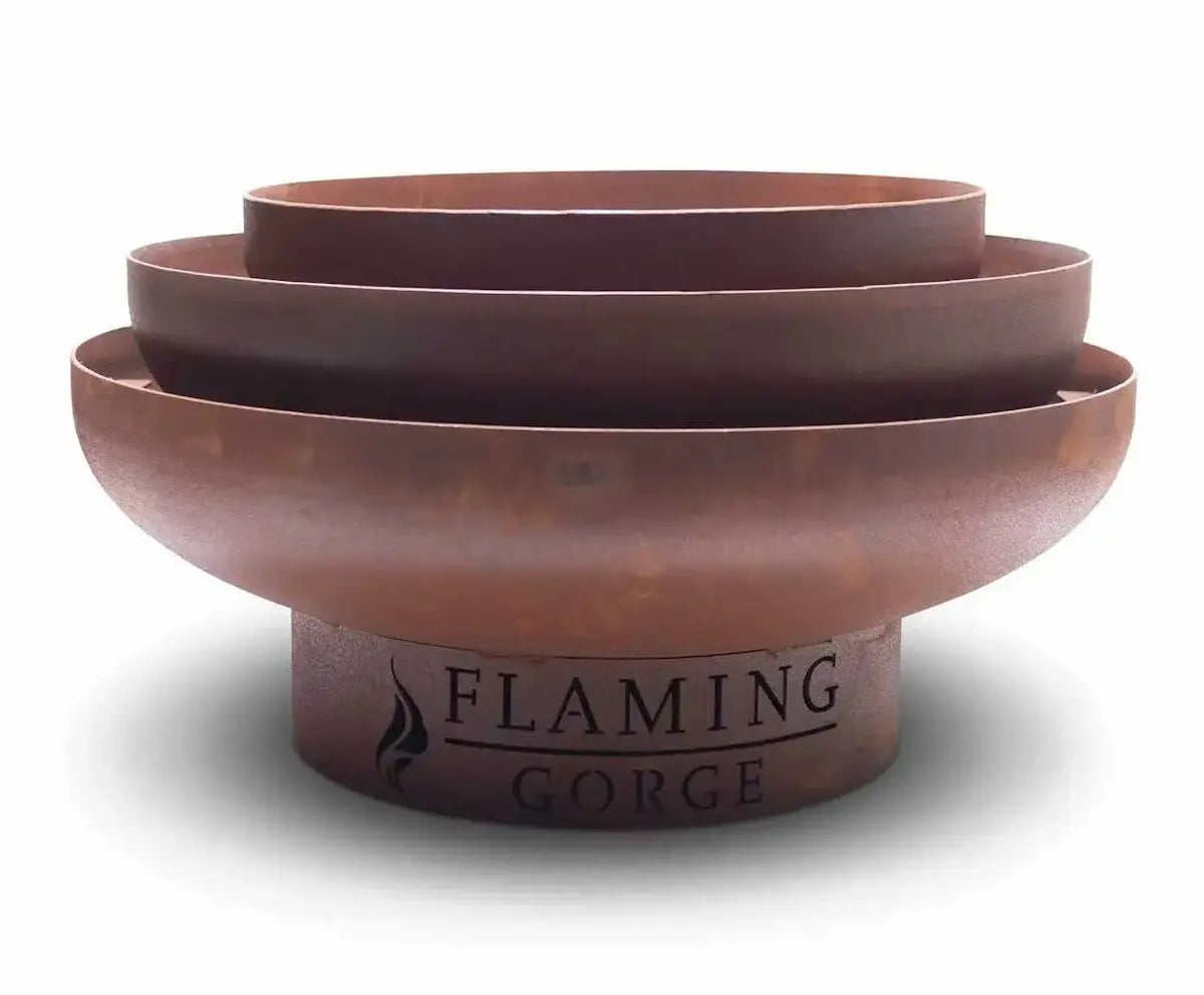 Jatex Fire Cor-Ten Steel Gobi Fire Pits Fireplaces