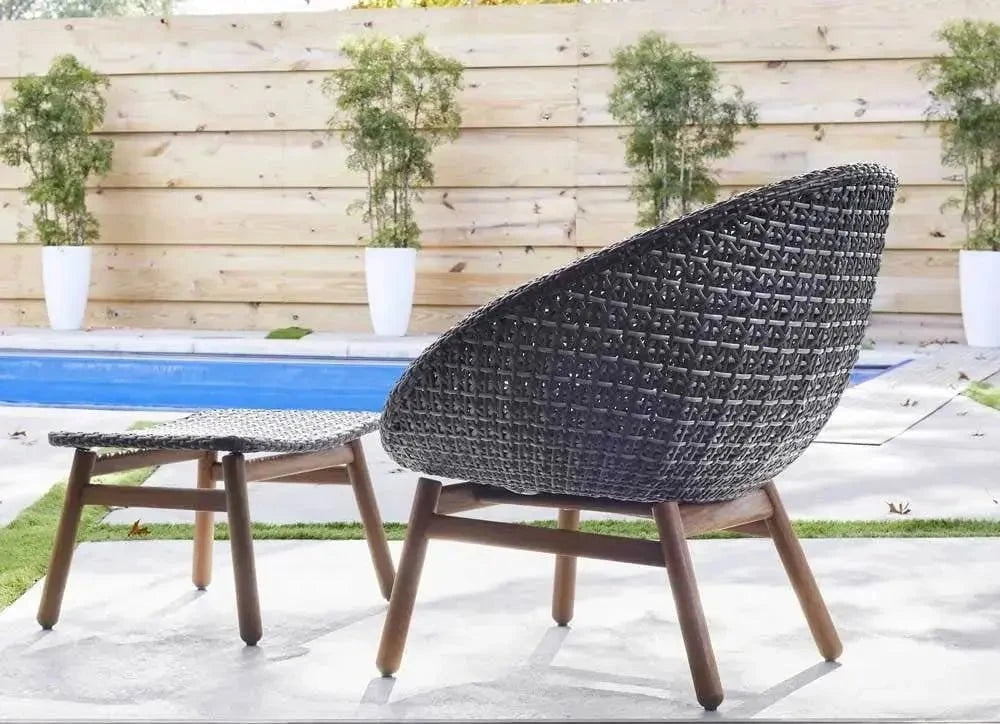 Jensen Outdoor Nest Chair with Premier Lagoon Seat Pad Outdoor Chairs 12029524