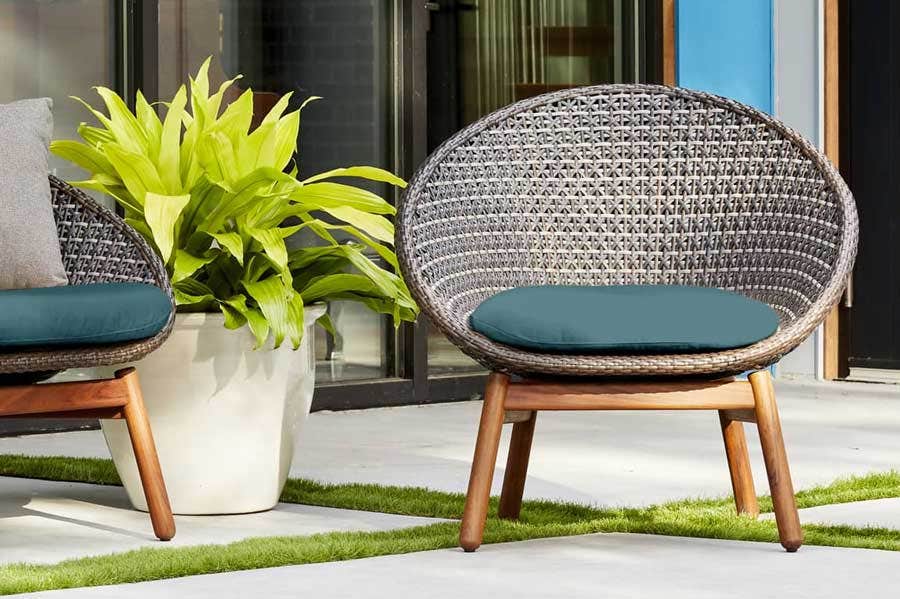 Jensen Outdoor Coral Lounge Chair