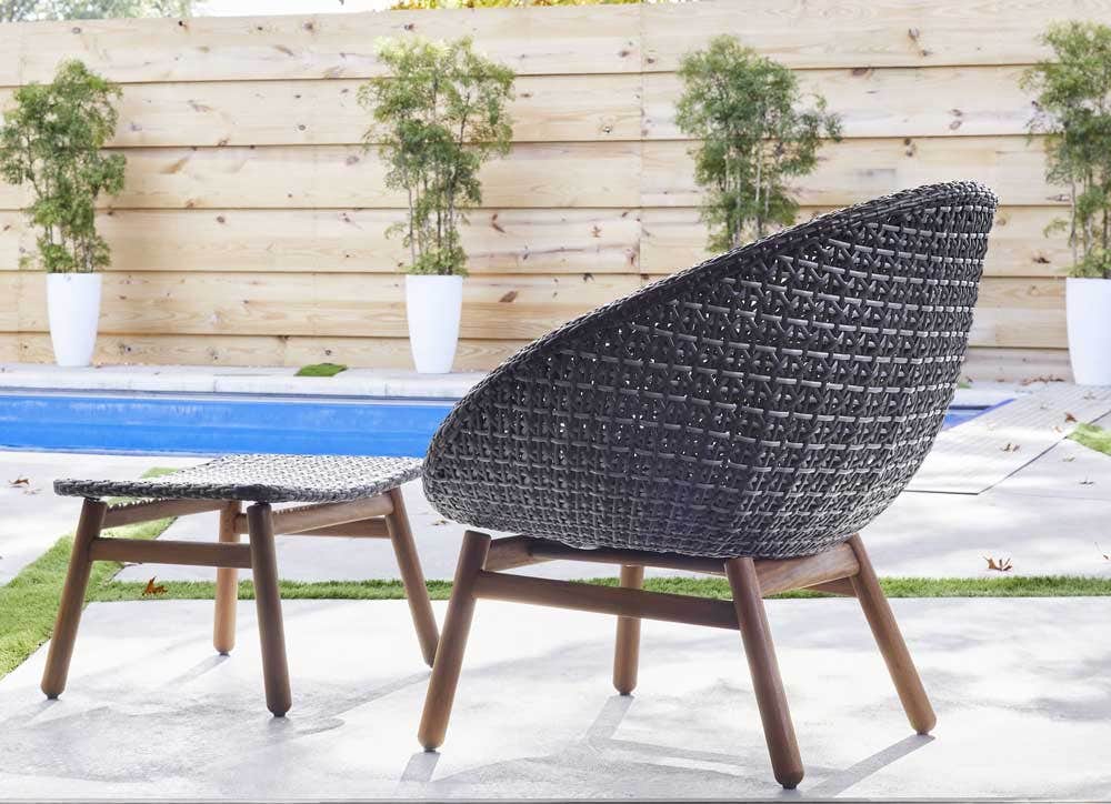 Jensen Outdoor Coral Lounge Chair