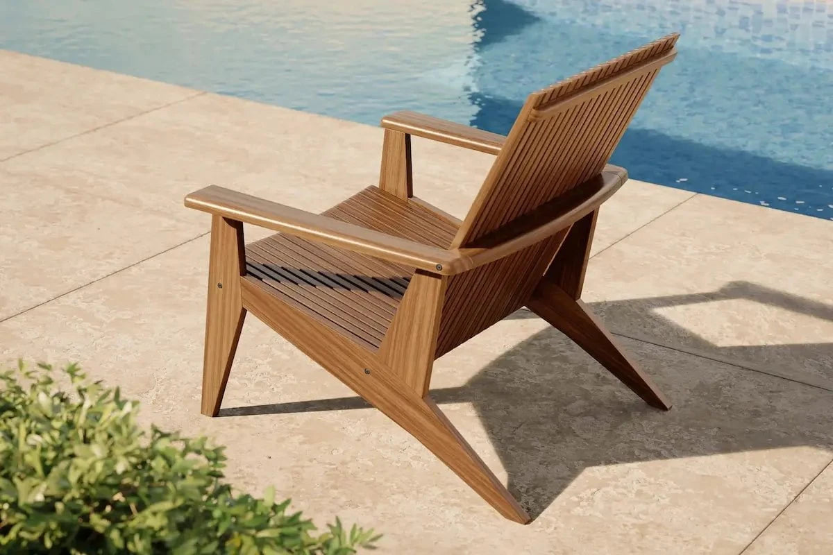Jensen Outdoor Trellis Lounge Chair Outdoor Seating 12043856