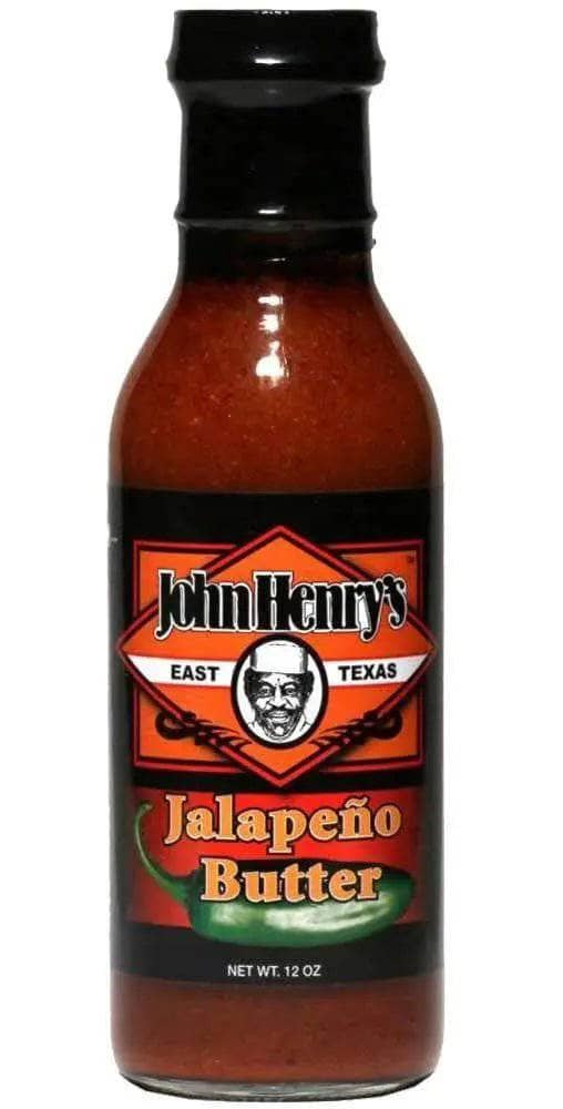 John Henry's BBQ Rubs and Sauces Seasonings & Spices Jalapeno Butter Grilling Sauce & Injection 12022291