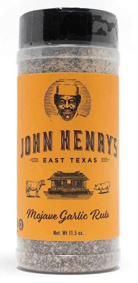 John Henry's BBQ Rubs and Sauces Seasonings & Spices Mojave Garlic Pepper BBQ 12020801