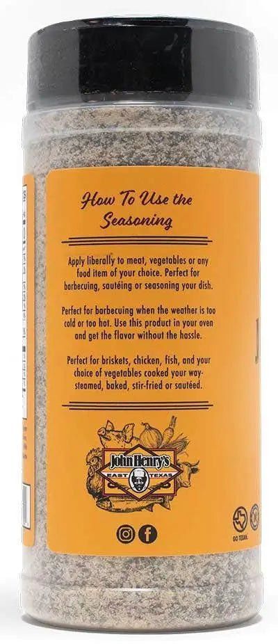 John Henry's Mojave Garlic Pepper BBQ Rub, 11.5 oz Seasonings & Spices 12020801