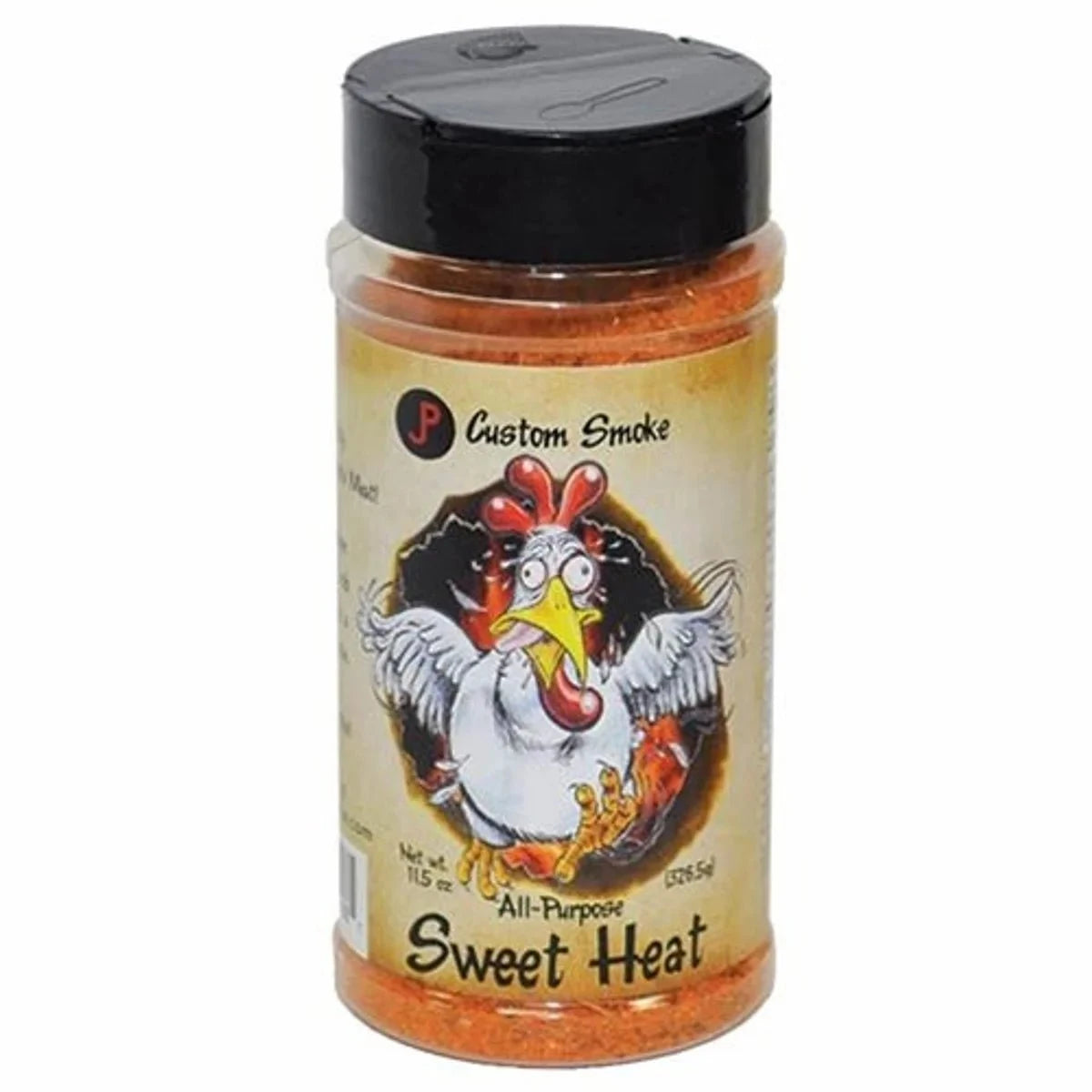 JP Custom Smoke Sweet Heat Rub Shaker Seasonings & Spices 12022613
