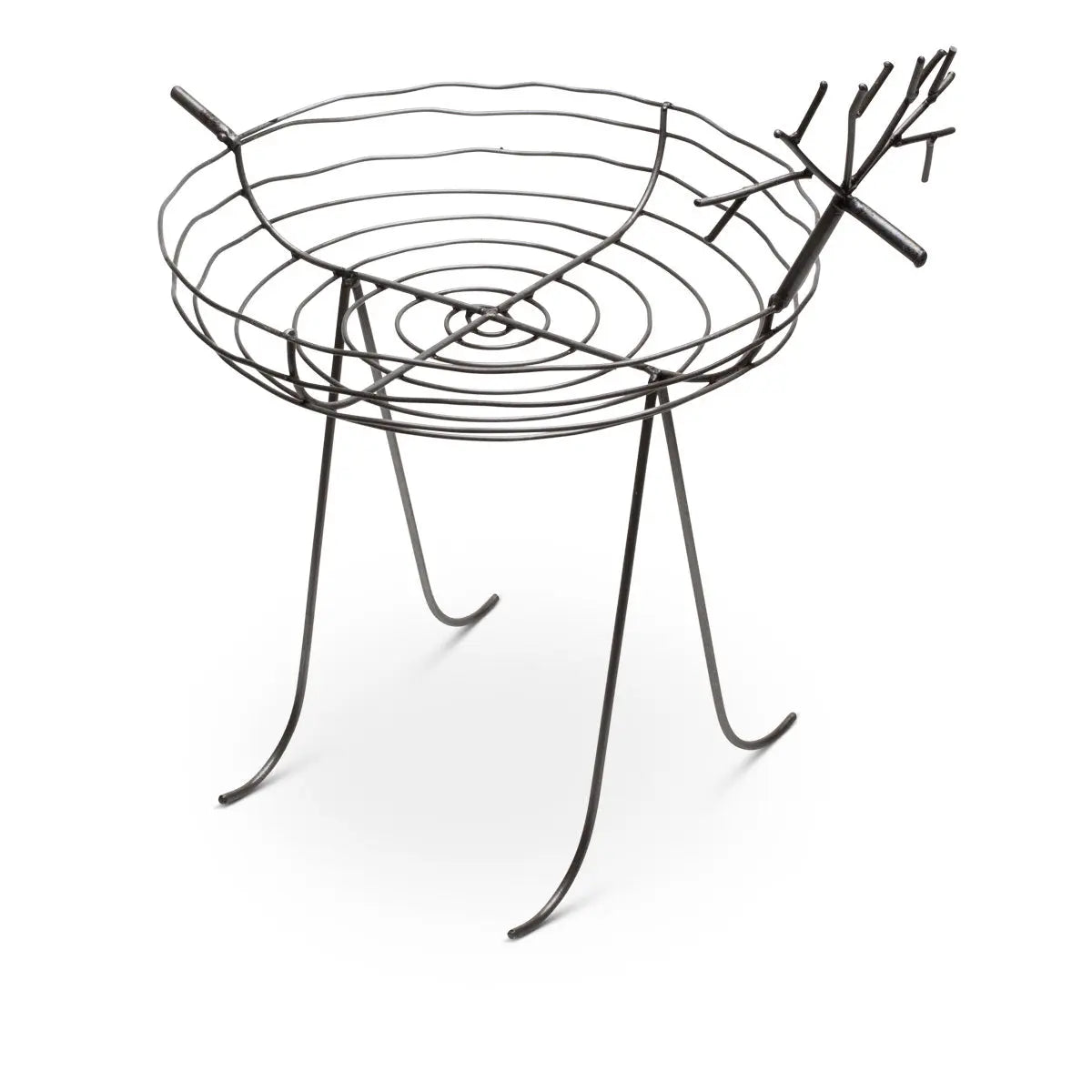 Kalalou Large Round Wild Wire Deer Bowl Decor 12027428