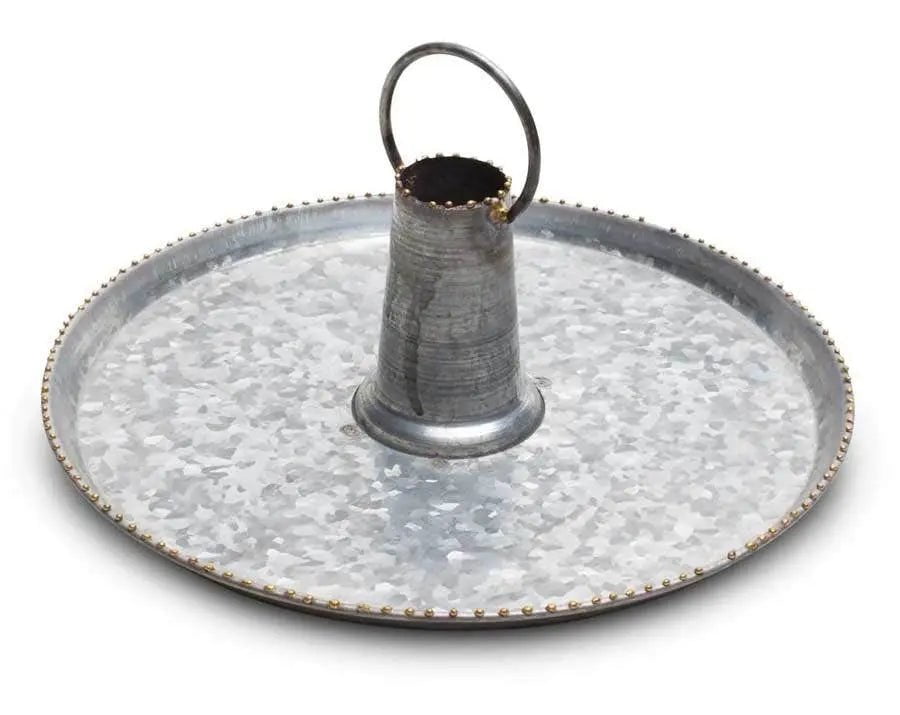 Kalalou Zinc Serving Bottle Topper Decor 12027164