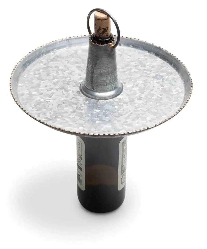 Kalalou Zinc Serving Bottle Topper Decor 12027164