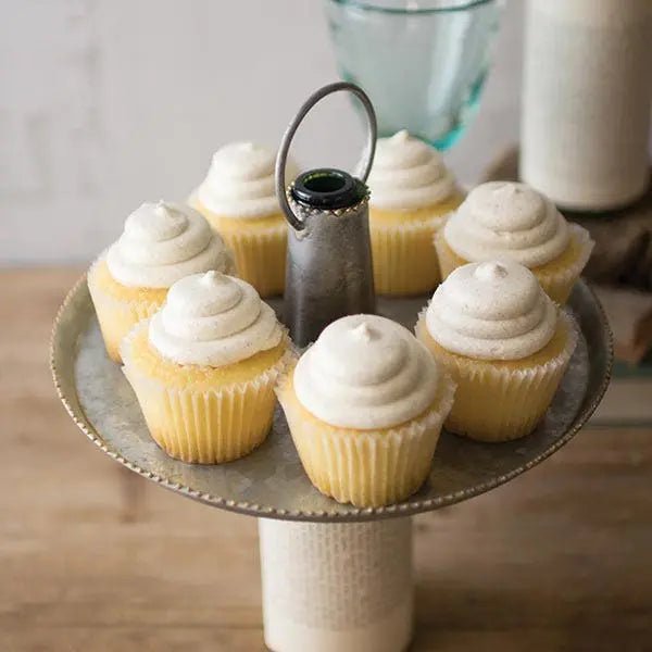 Kalalou Zinc Serving Bottle Topper Decor 12027164