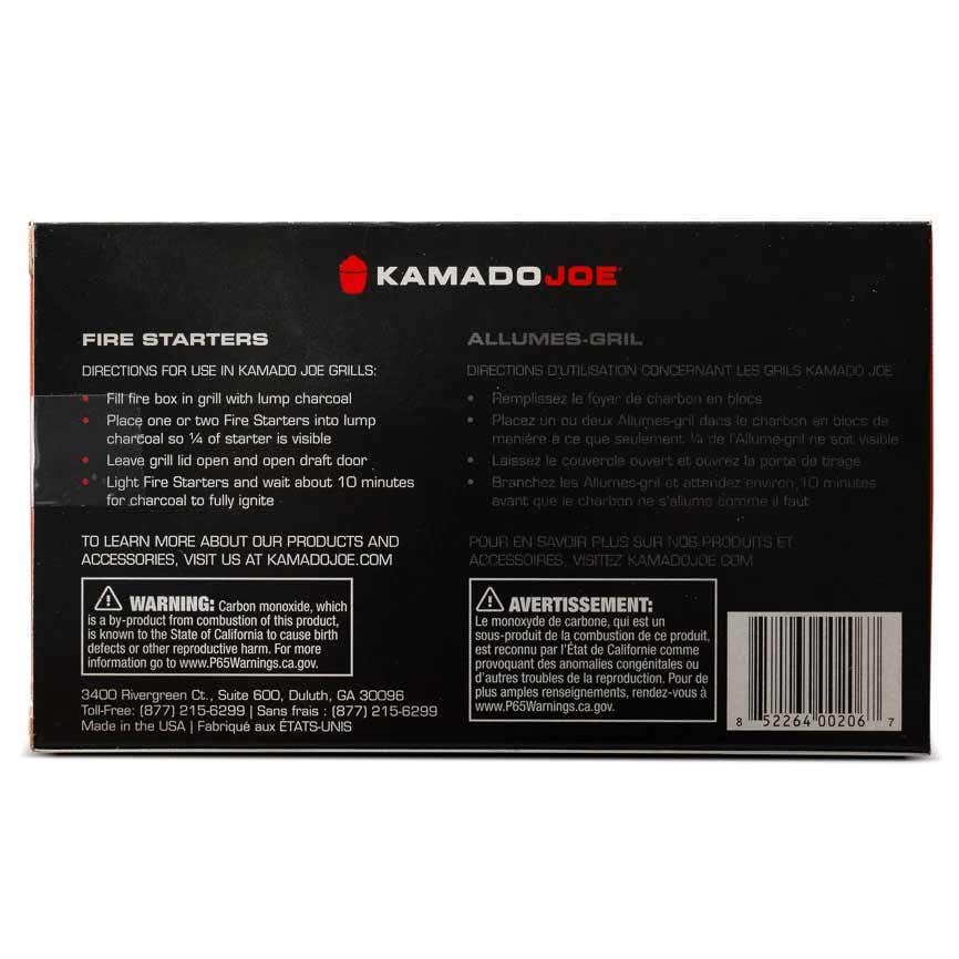 Kamado Joe BBQ Grill Fire Starters