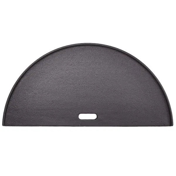 Kamado Joe Half Moon Cast Iron Reversible Griddle for Classic Joe 18