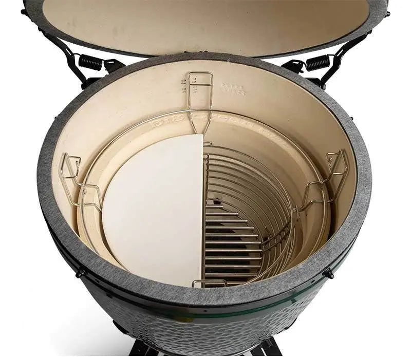 Kamado Joe Half Moon Ceramic Deflector Plates for Big Joe 24