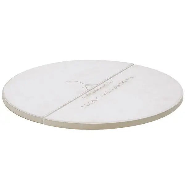 Kamado Joe Half Moon Ceramic Deflector Plates for Big Joe 24