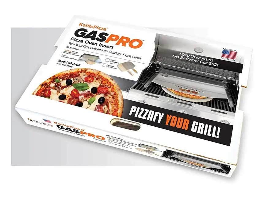 KettlePizza Gas Pro Original Pizza Oven Kit Outdoor Grill Accessories 12038183