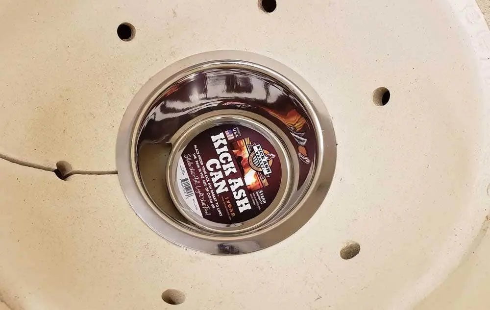 Kick Ash Can Large Outdoor Grill Accessories 12038405