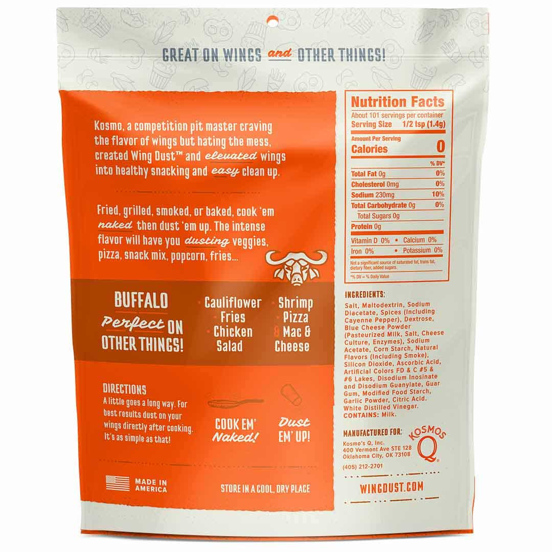 Kosmo's Q Buffalo Wing Dust, 5oz