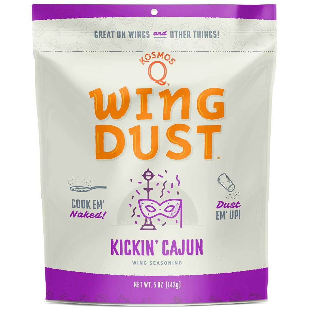 Kosmo's Q Kickin' Cajun Wing Dust, 5oz Herbs & Spices 12031568